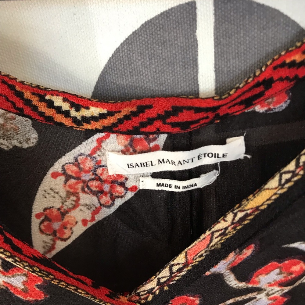 Isabel Marant Paisley top